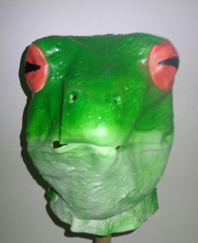 Halloween adult rubber mask - adult,